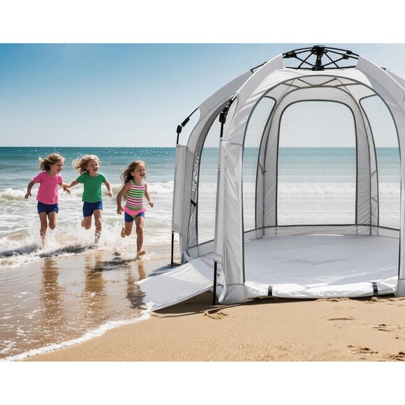 Pop-up Indoor and Outdoor Baby Playpen with Canopy 59" W x 41" H - New in Box - Picture 8 of 8